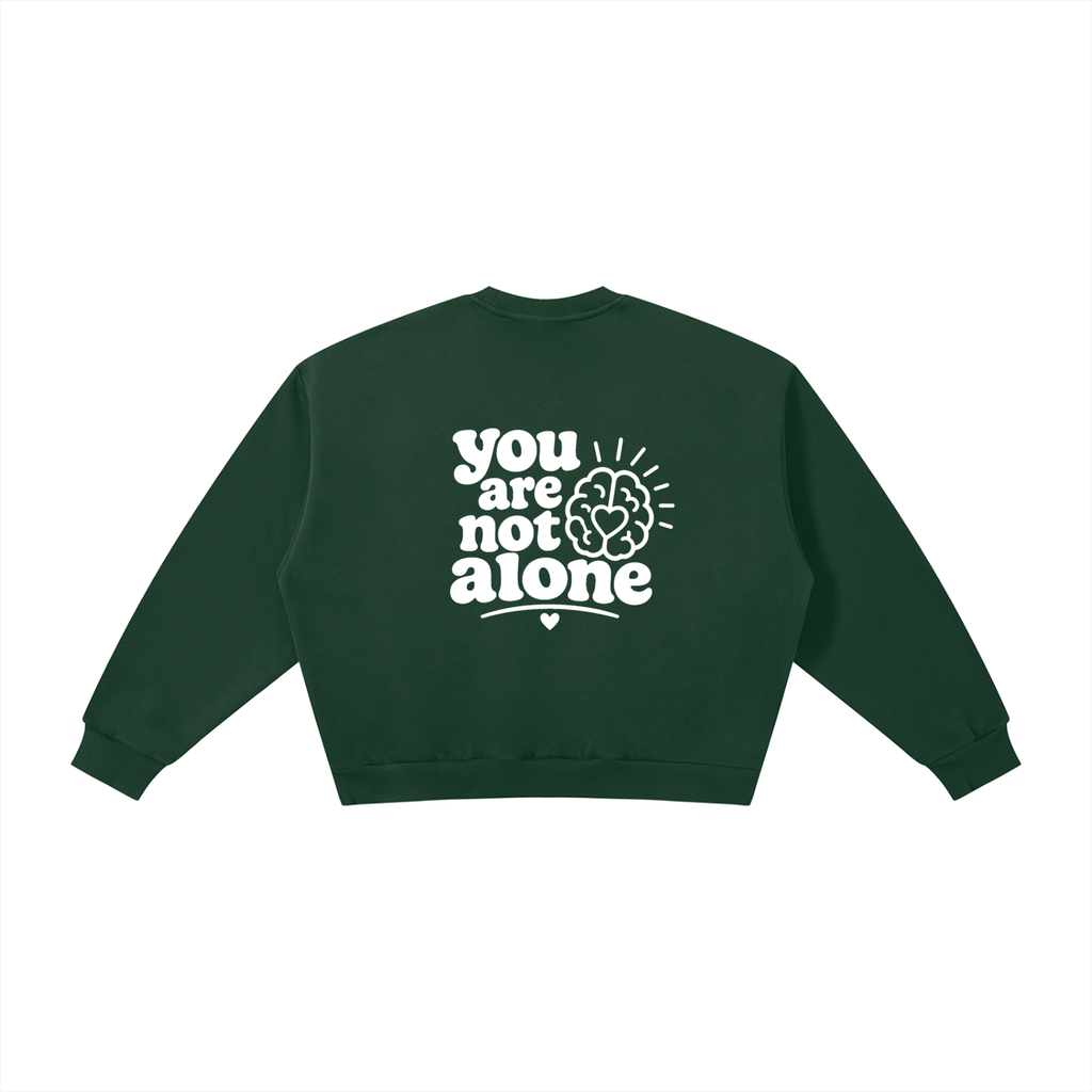 Boxy Fleece Crewneck Sweatshirt