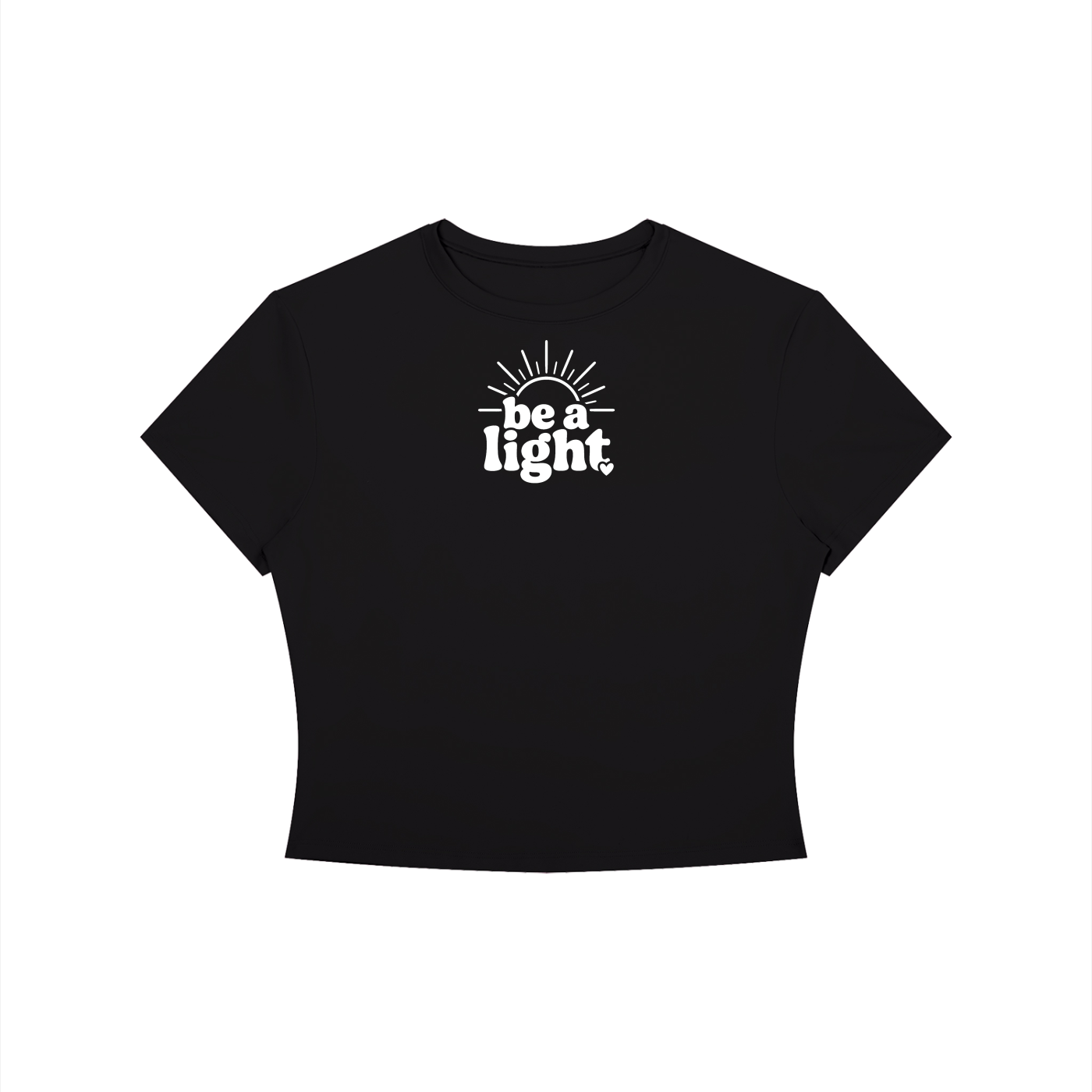 Women's Crewneck Crop T-Shirt
