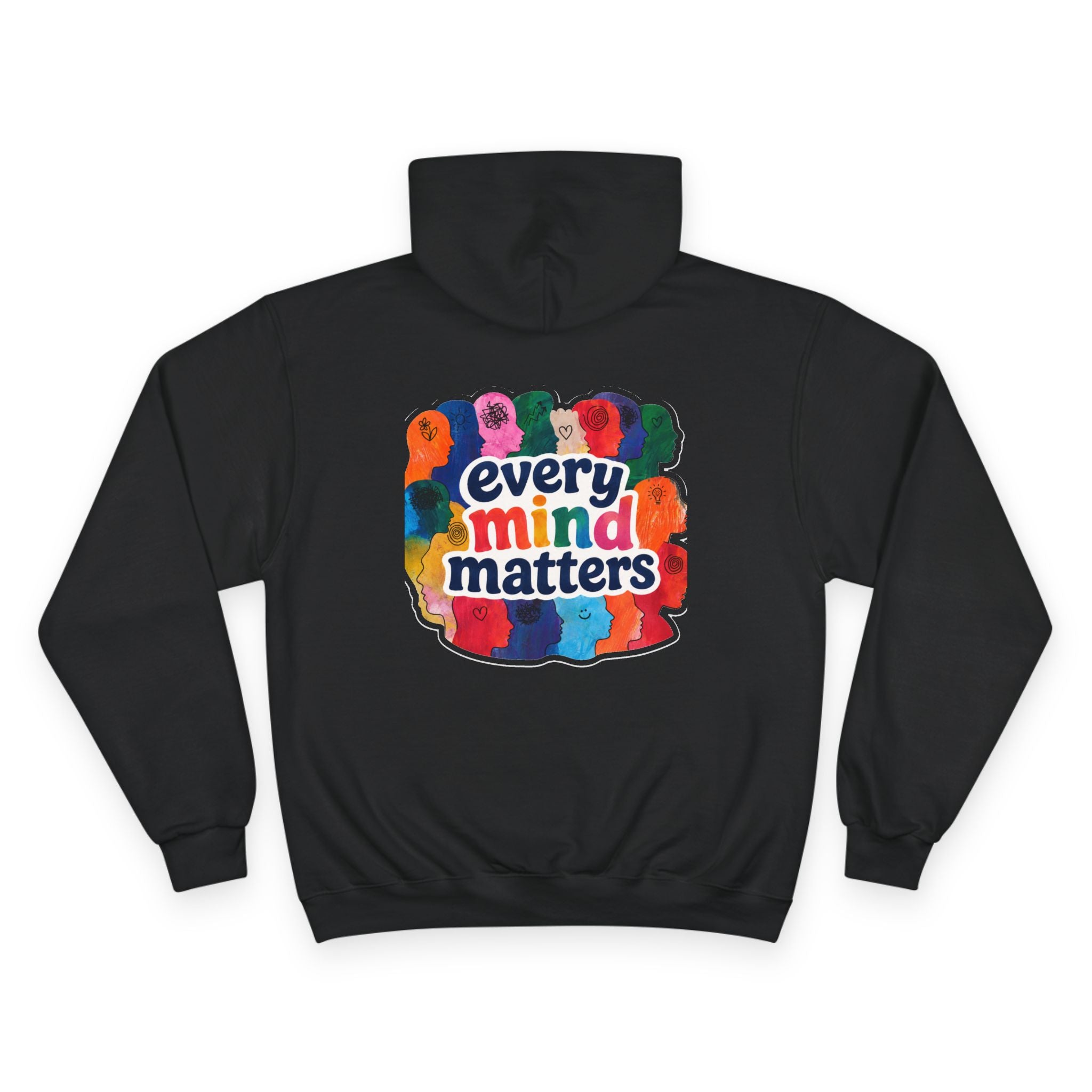 Every Mind Matters Hoodie — "Be a Light" Mental Health Awareness Champion Hoodie