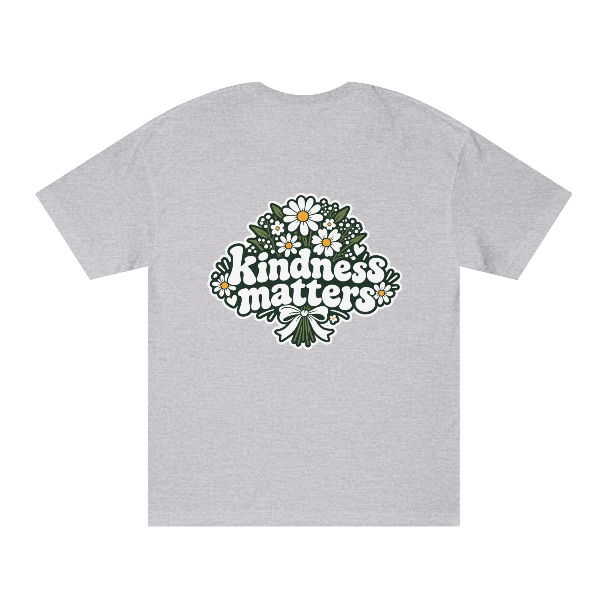 Kindness Matters Tee — "Be A Light" Floral Graphic T-Shirt