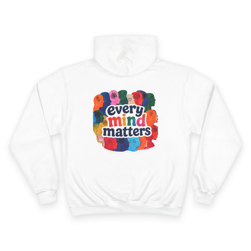 Every Mind Matters Hoodie — "Be a Light" Mental Health Awareness Champion Hoodie
