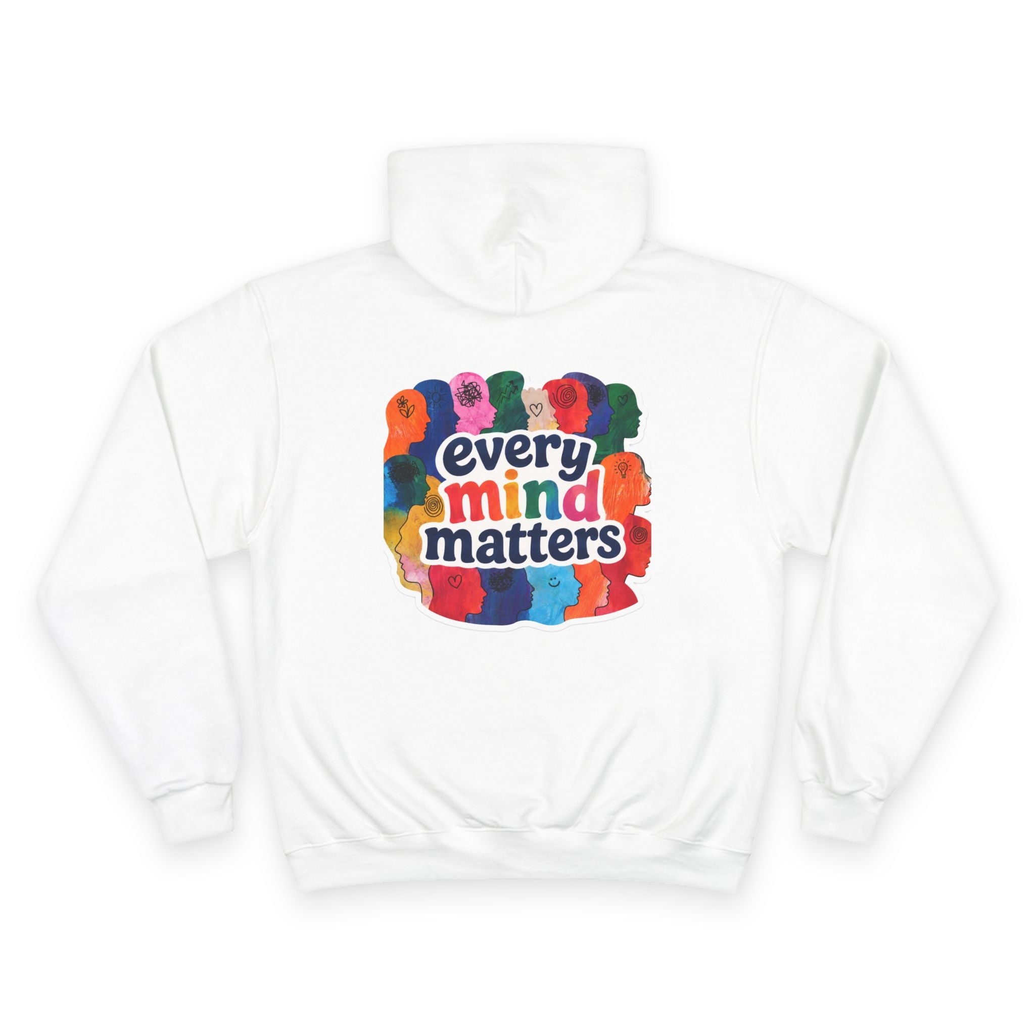 Every Mind Matters Hoodie — "Be a Light" Mental Health Awareness Champion Hoodie