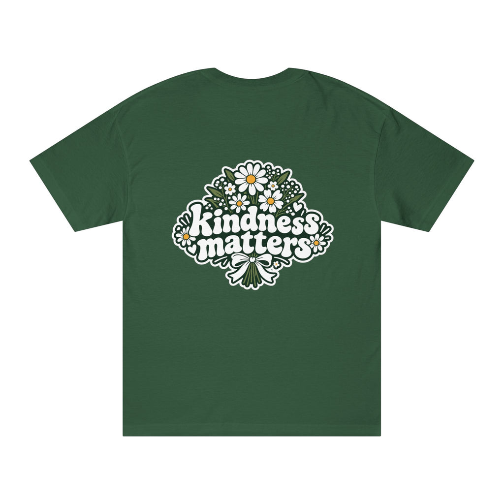 Kindness Matters Tee — "Be A Light" Floral Graphic T-Shirt