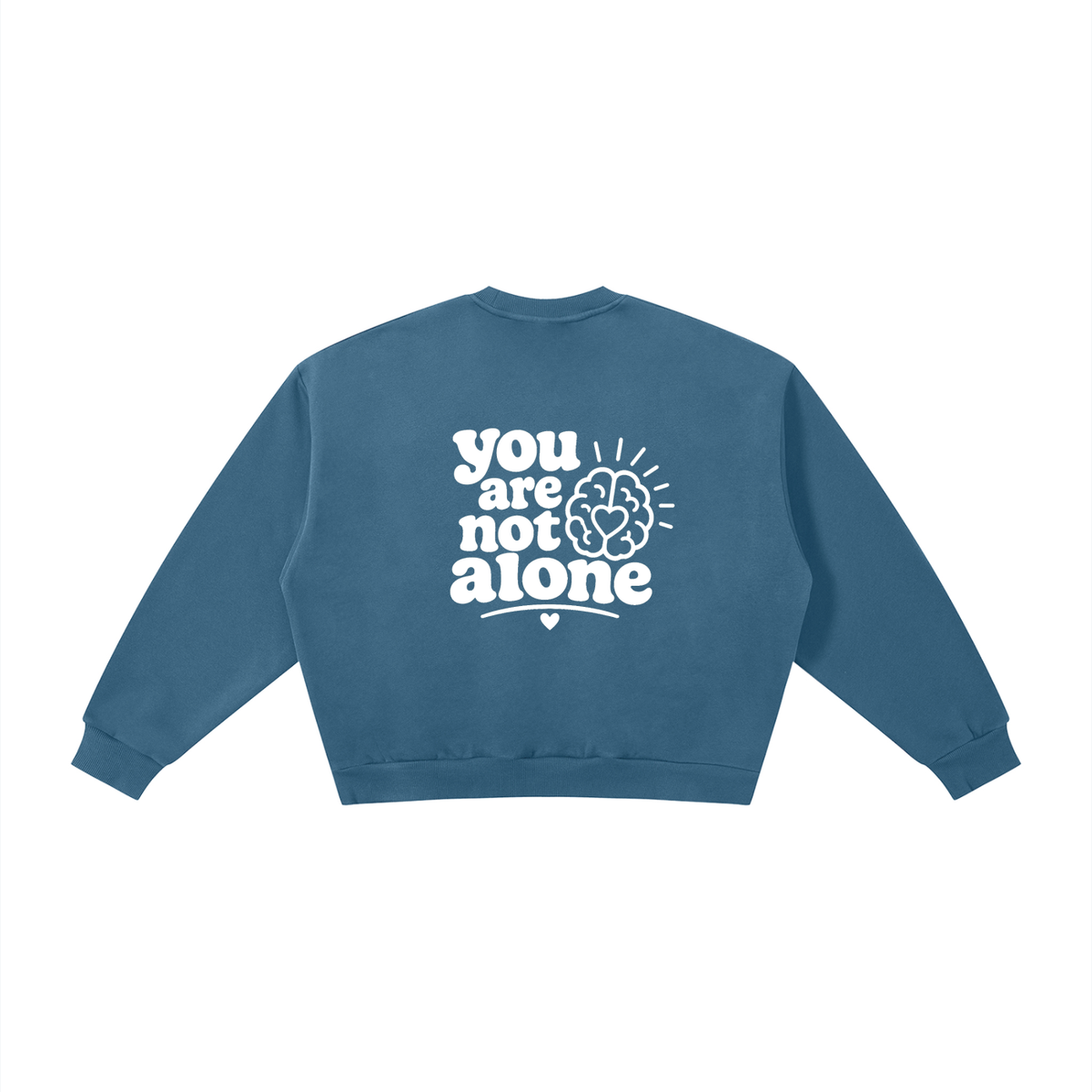 Boxy Fleece Crewneck Sweatshirt