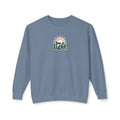 Retro 'Be a Light' Crewneck Sweatshirt — "Lose Your Mind, Find Your Soul" Graphic