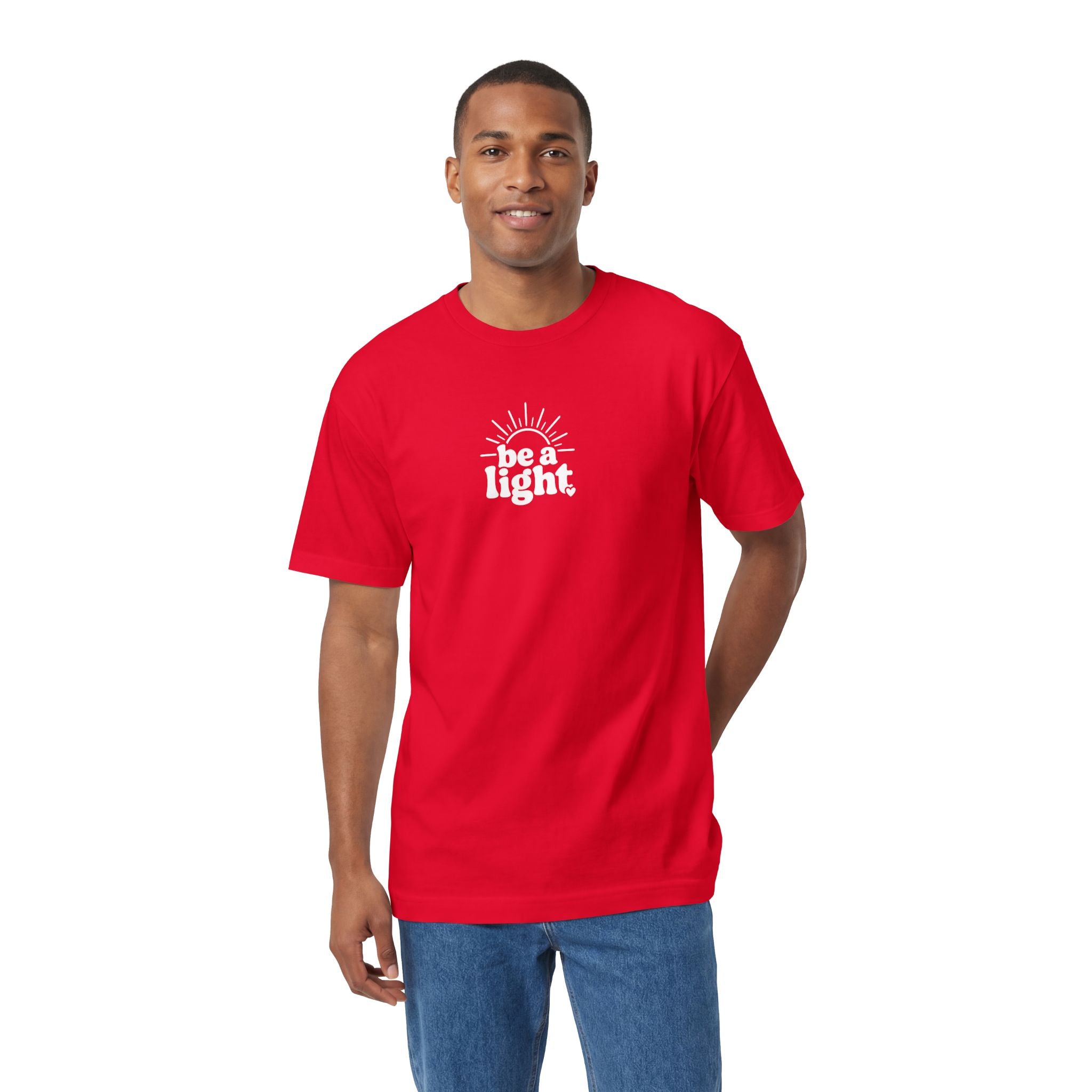 Kindness Matters Tee — "Be A Light" Floral Graphic T-Shirt