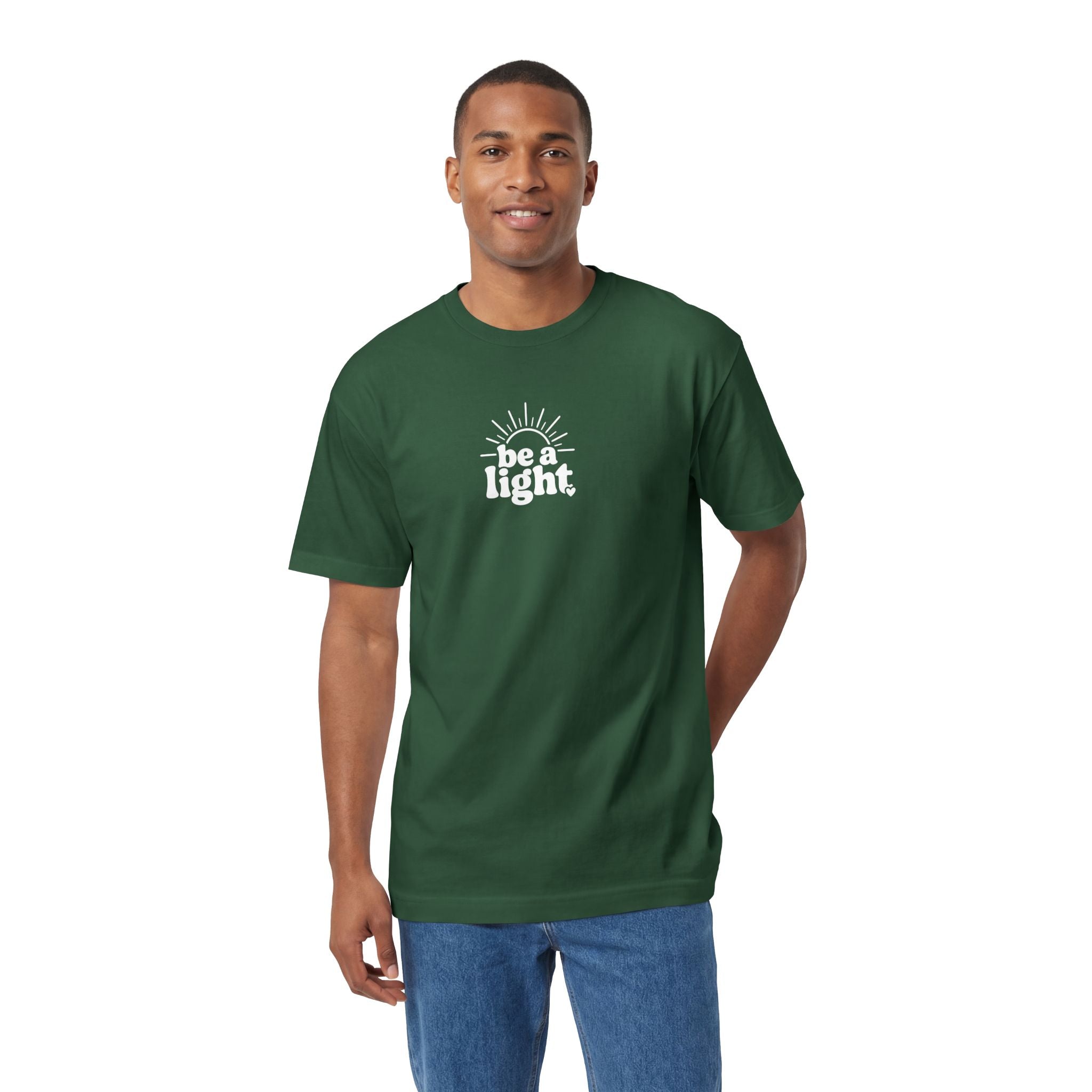 Kindness Matters Tee — "Be A Light" Floral Graphic T-Shirt
