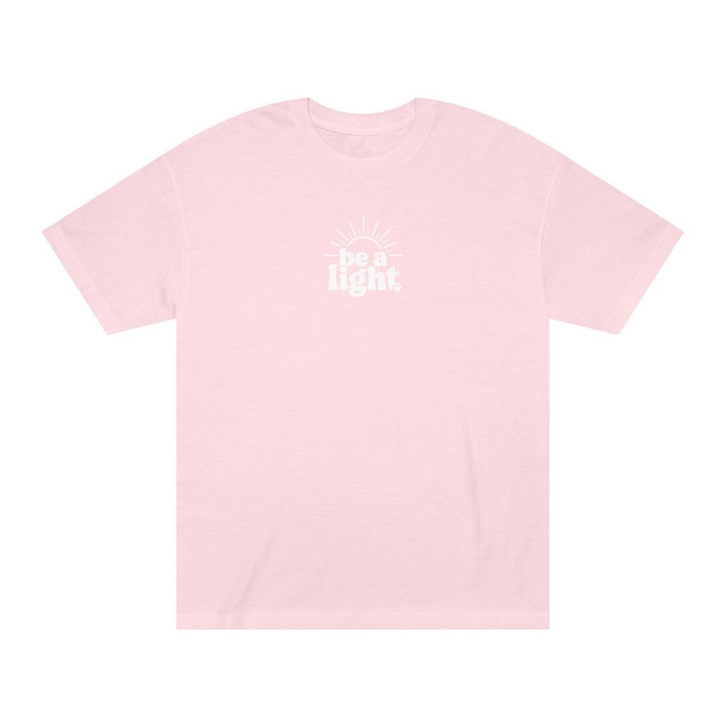 Kindness Matters Tee — "Be A Light" Floral Graphic T-Shirt
