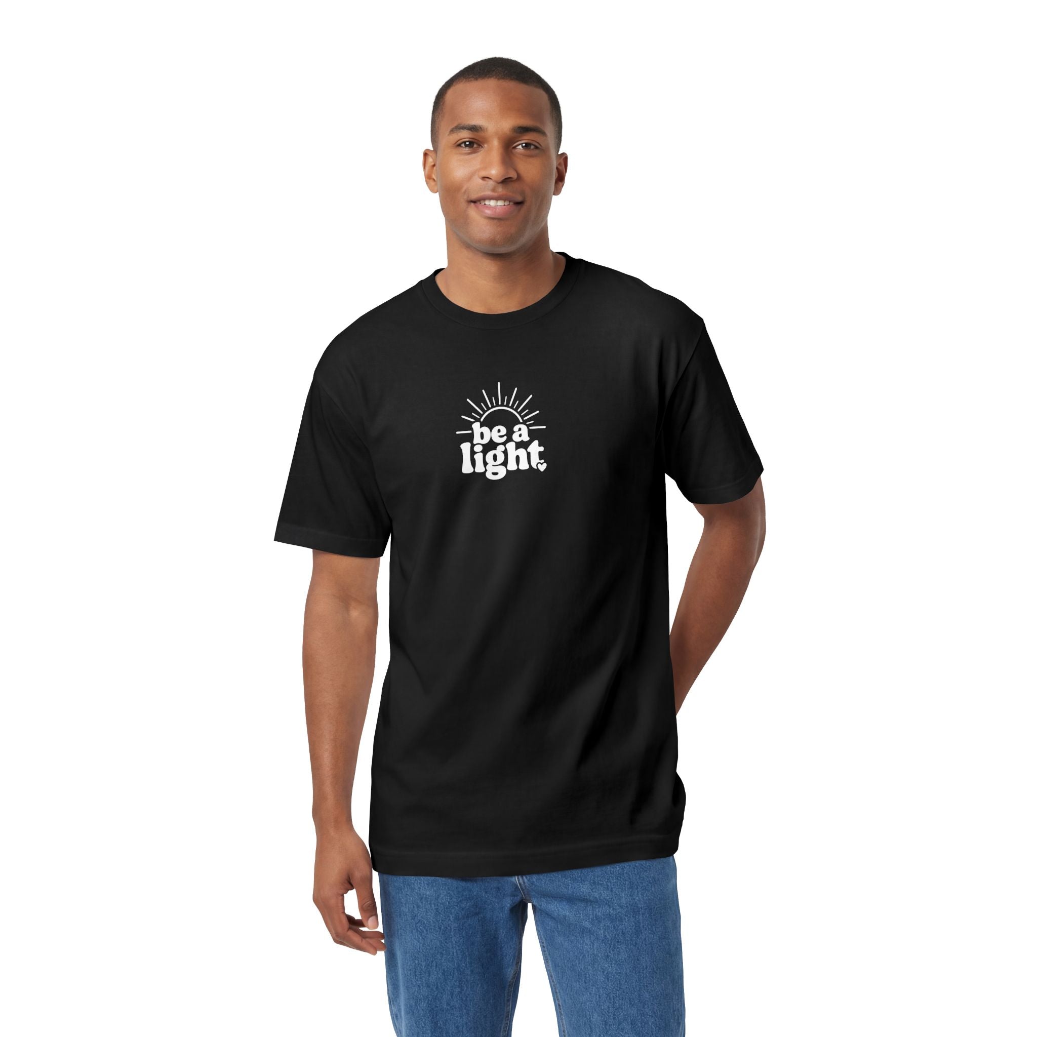 Kindness Matters Tee — "Be A Light" Floral Graphic T-Shirt