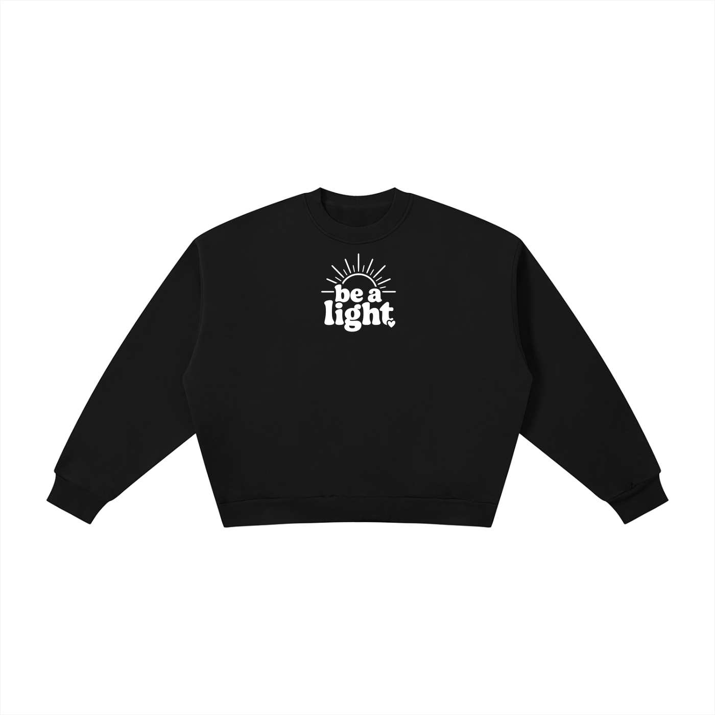 Boxy Fleece Crewneck Sweatshirt