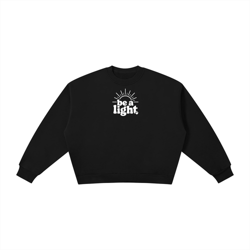 Boxy Fleece Crewneck Sweatshirt