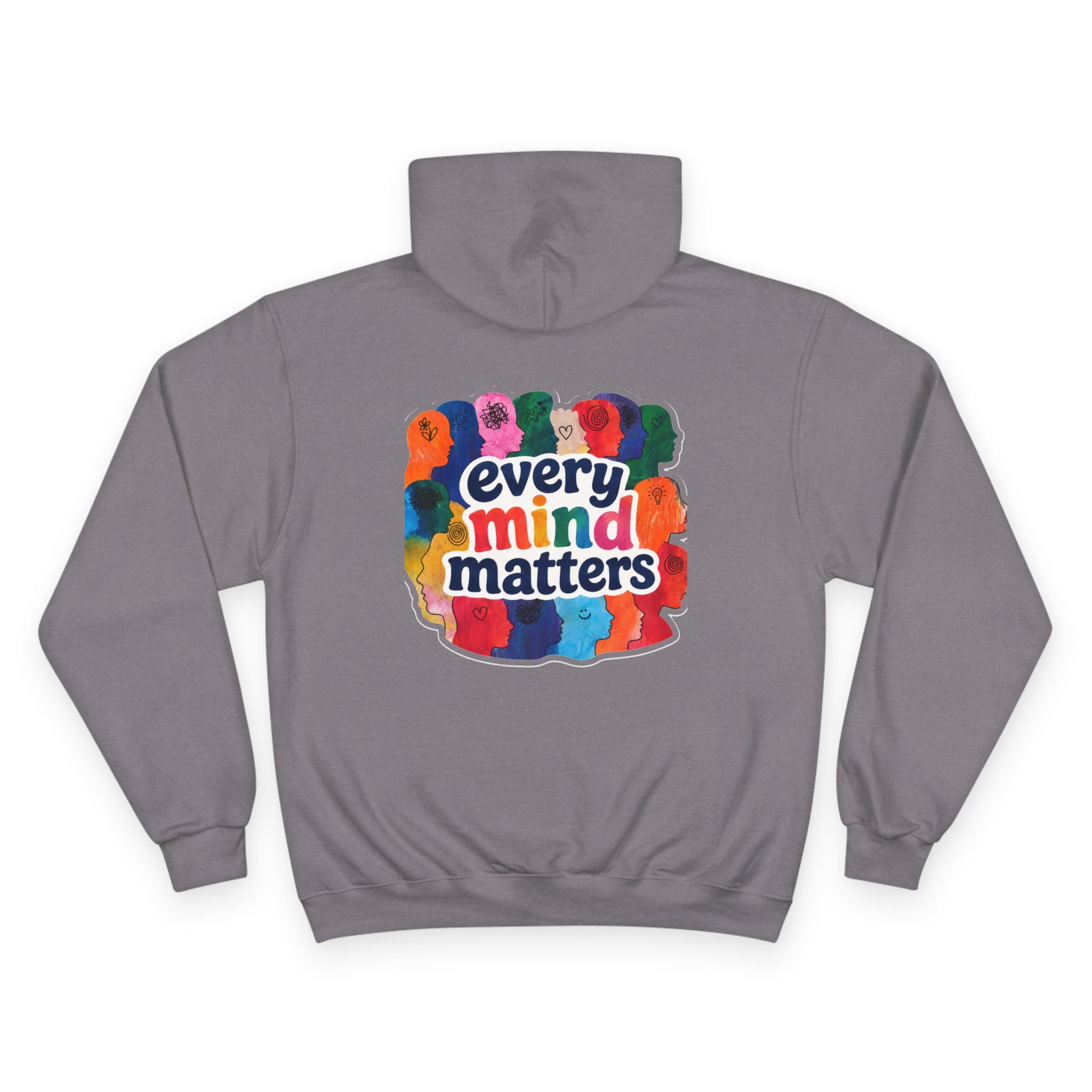 Every Mind Matters Hoodie — "Be a Light" Mental Health Awareness Champion Hoodie