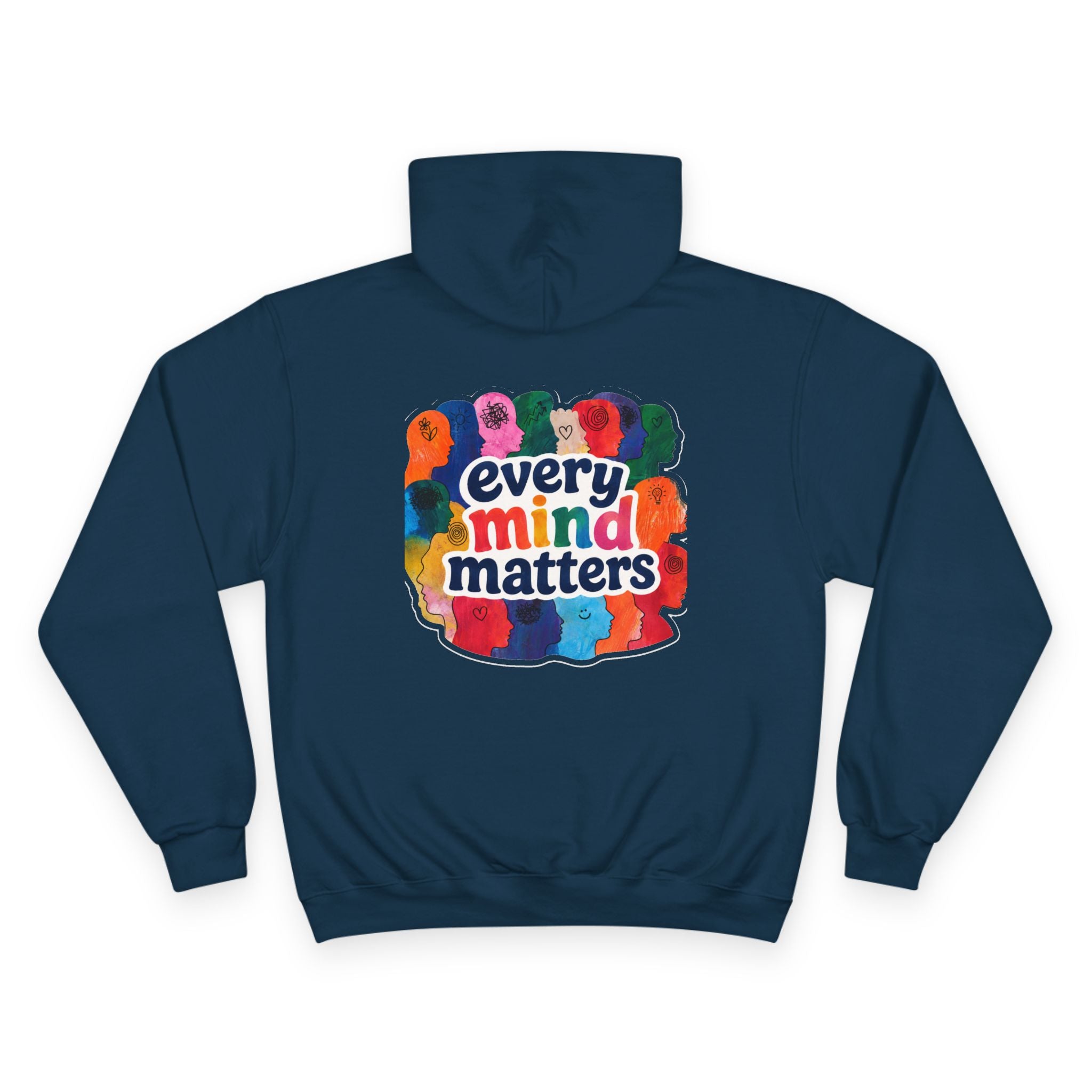 Every Mind Matters Hoodie — "Be a Light" Mental Health Awareness Champion Hoodie