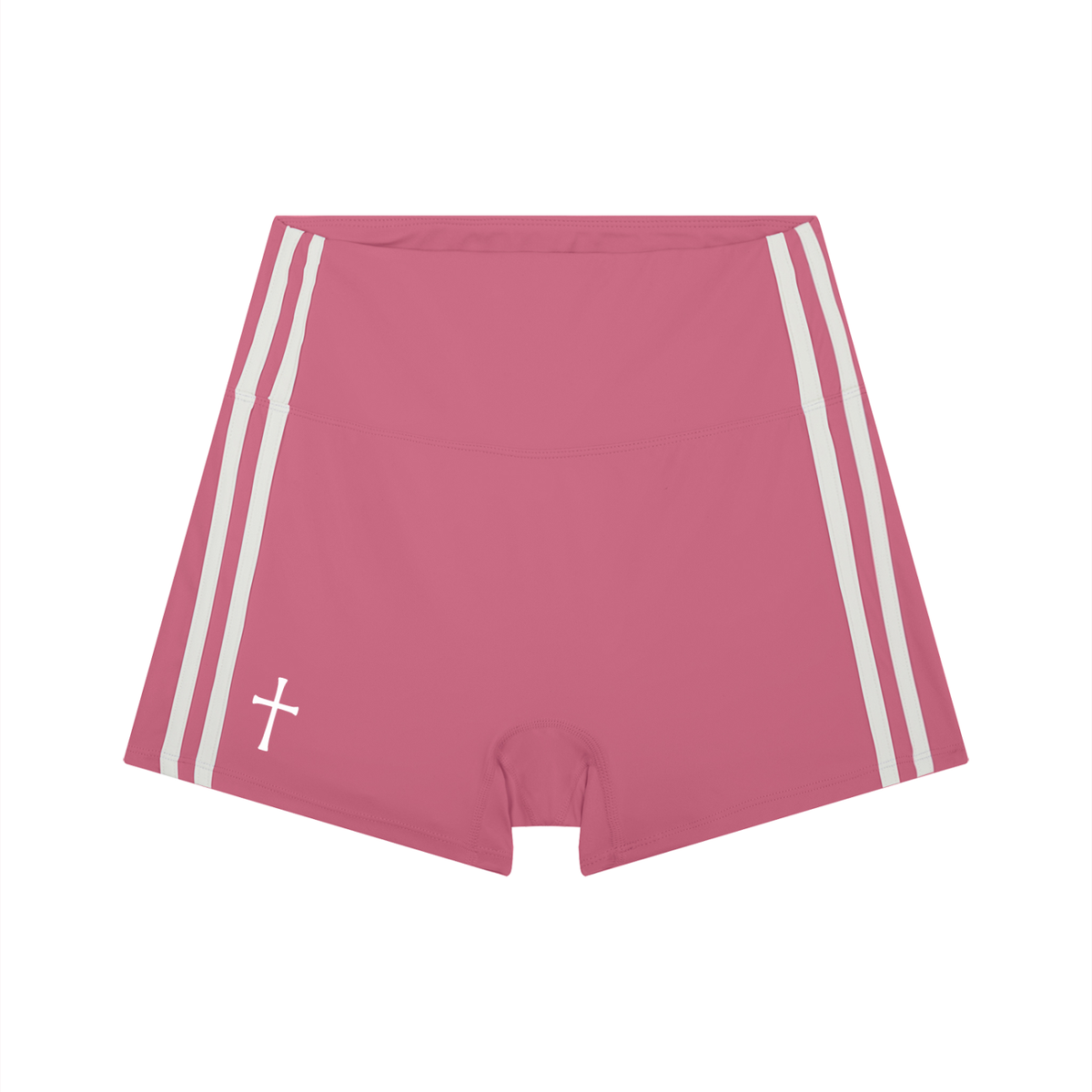 Women’s High-Waist Color Block Yoga Shorts