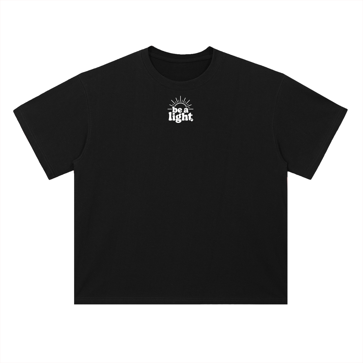 Heavyweight Drop Shoulder Cotton T-Shirt