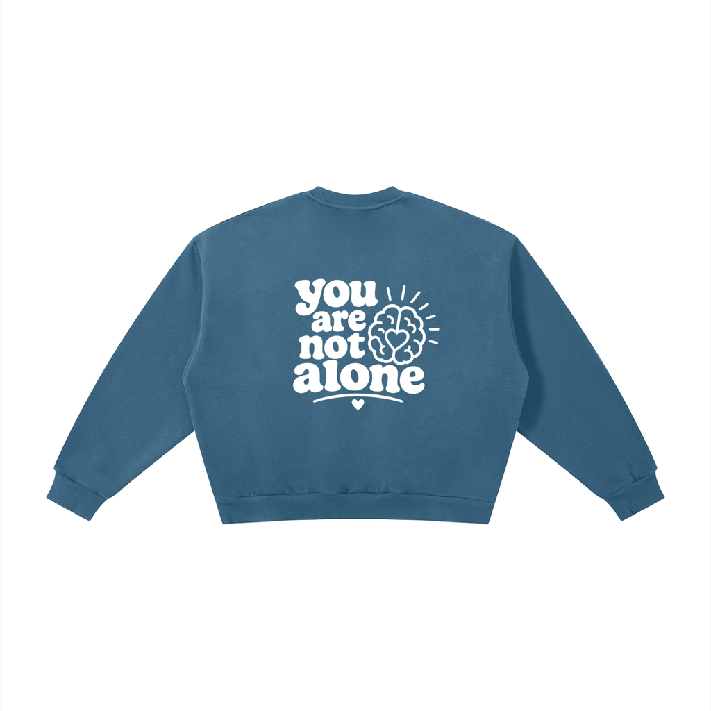 Boxy Fleece Crewneck Sweatshirt