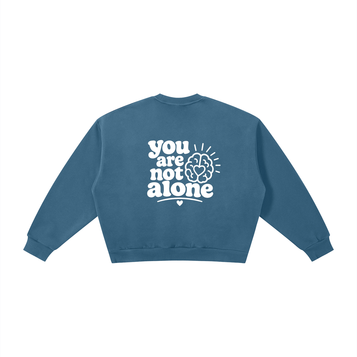 Boxy Fleece Crewneck Sweatshirt