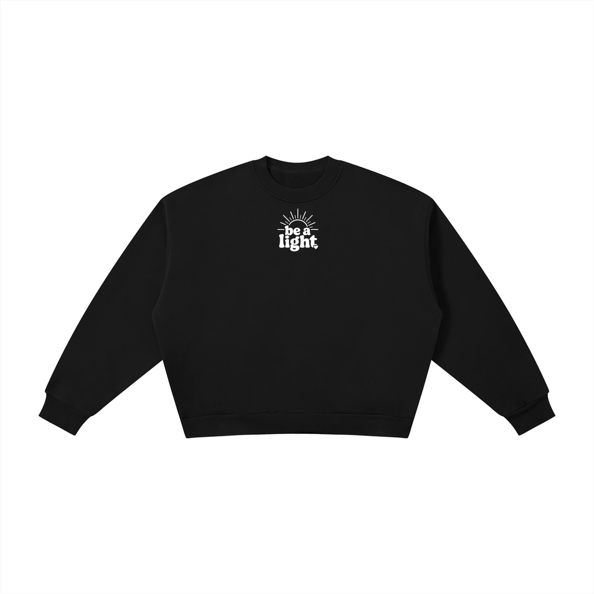 Boxy Fleece Crewneck Sweatshirt