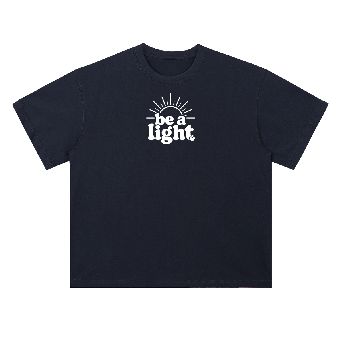 Heavyweight Drop Shoulder Cotton T-Shirt