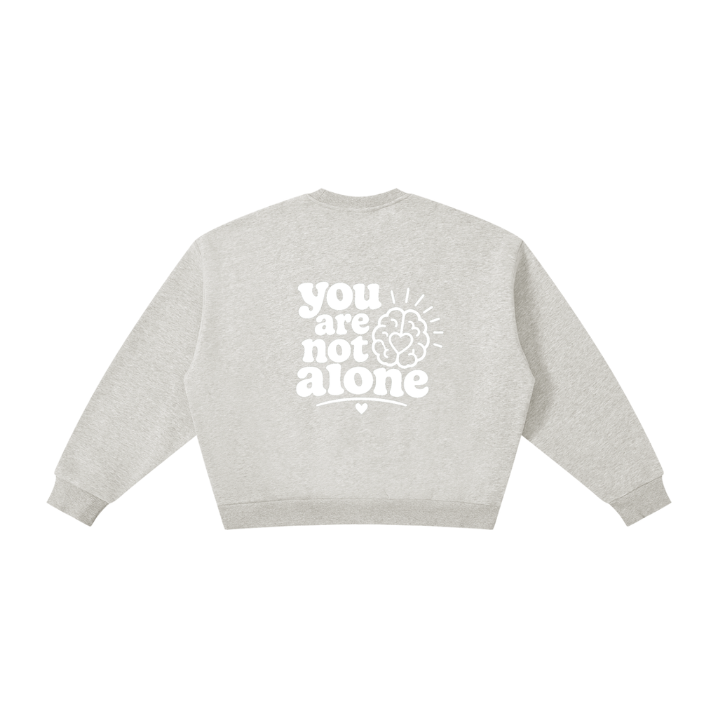 Boxy Fleece Crewneck Sweatshirt