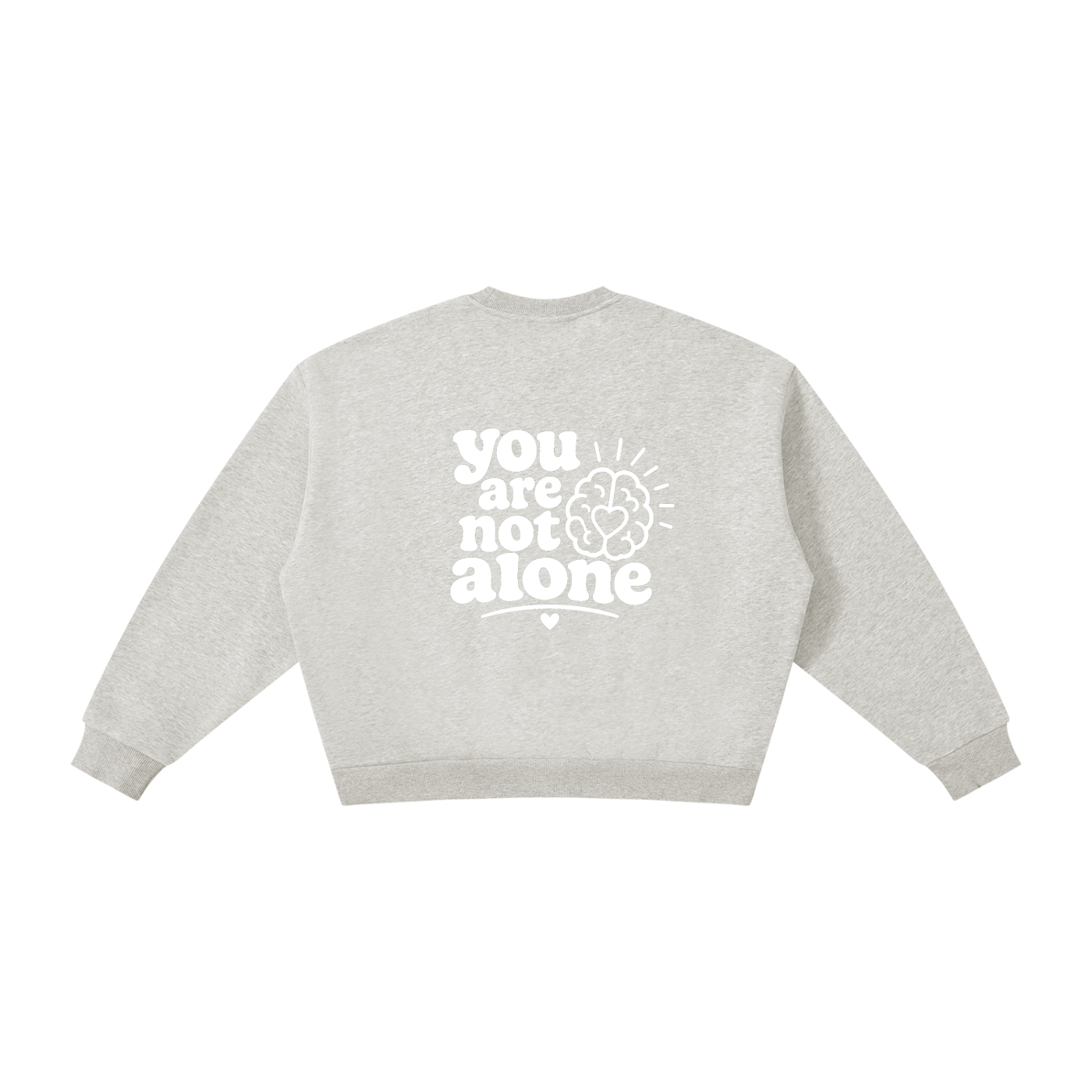 Boxy Fleece Crewneck Sweatshirt