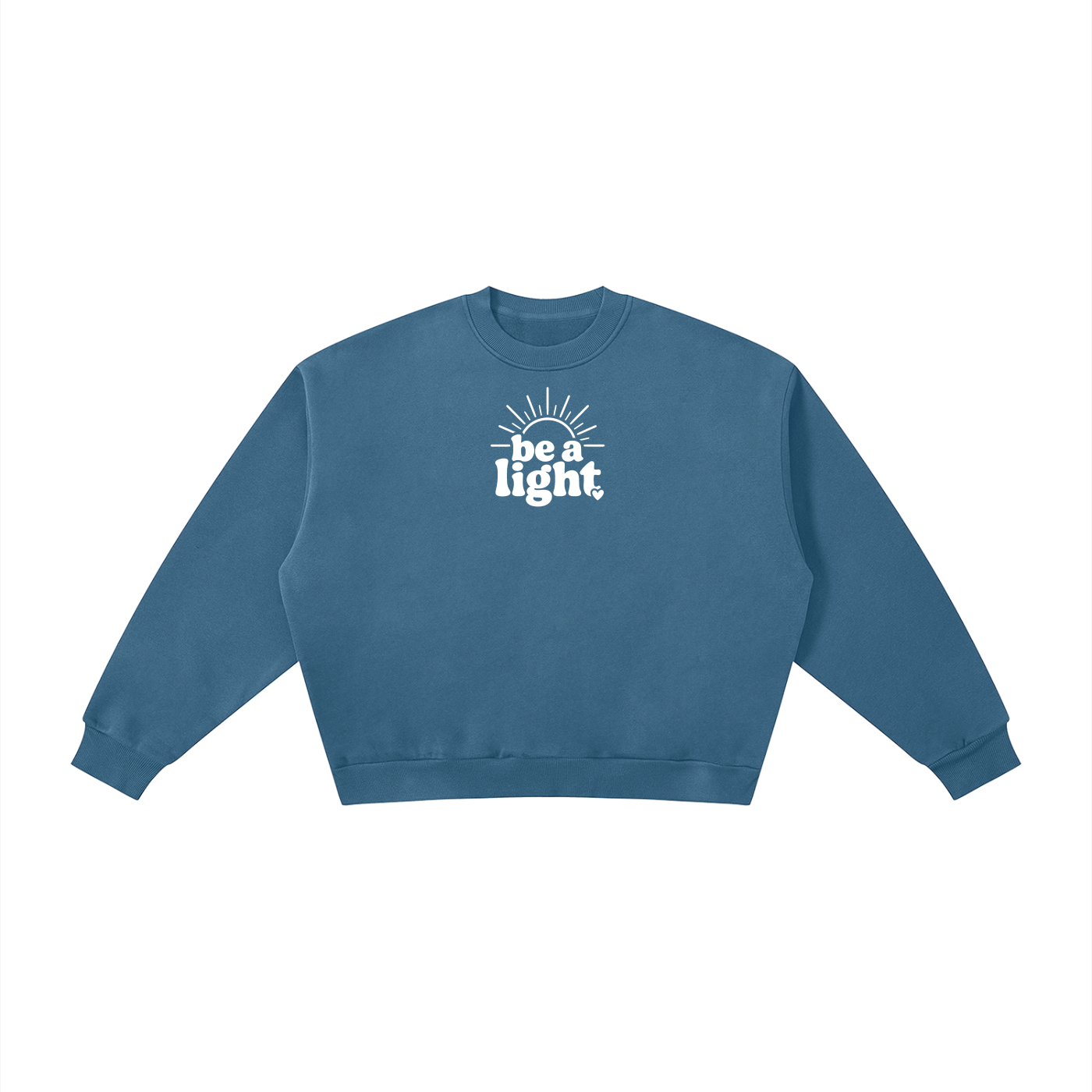 Boxy Fleece Crewneck Sweatshirt