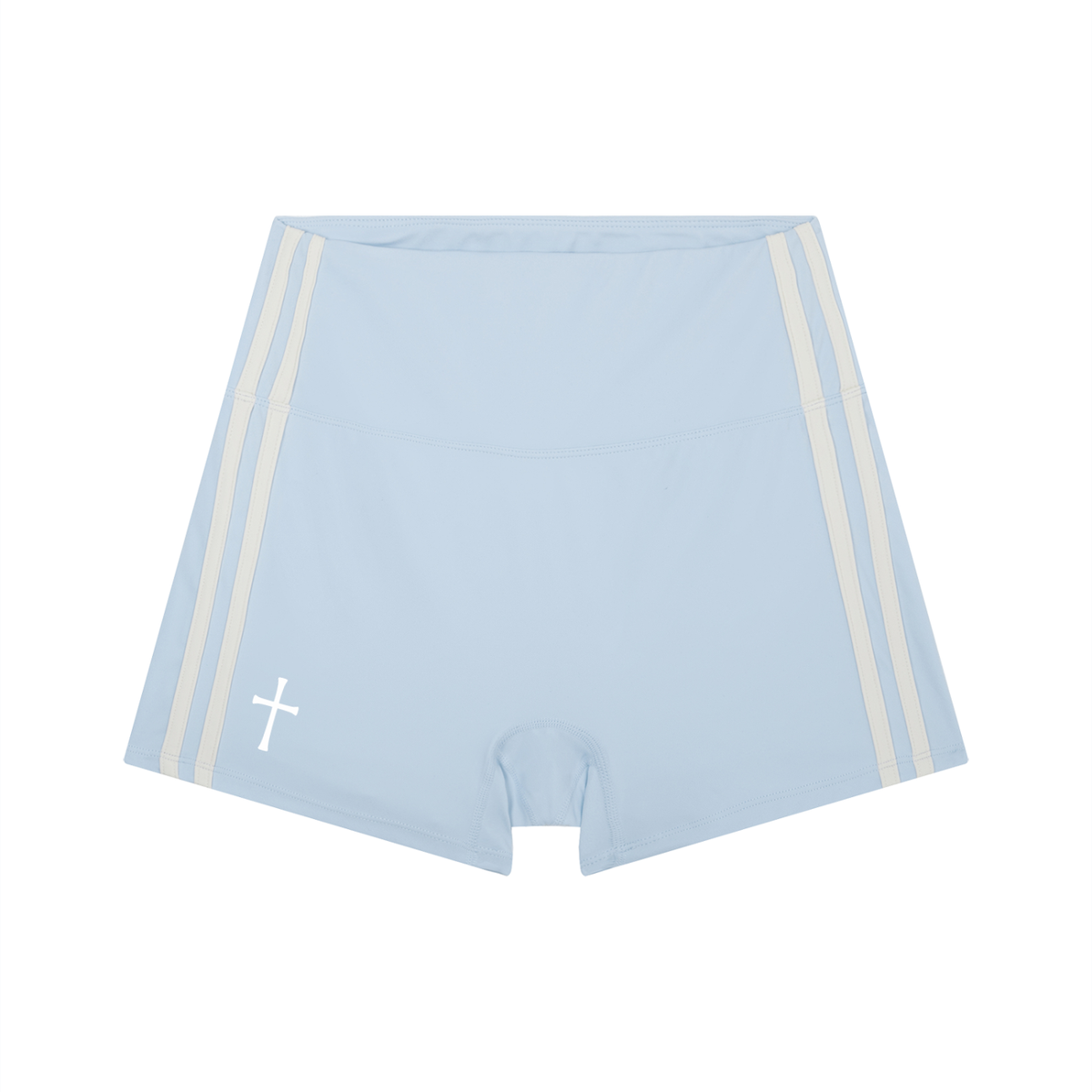 Women’s High-Waist Color Block Yoga Shorts