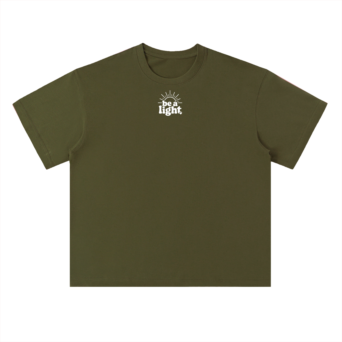 Heavyweight Drop Shoulder Cotton T-Shirt