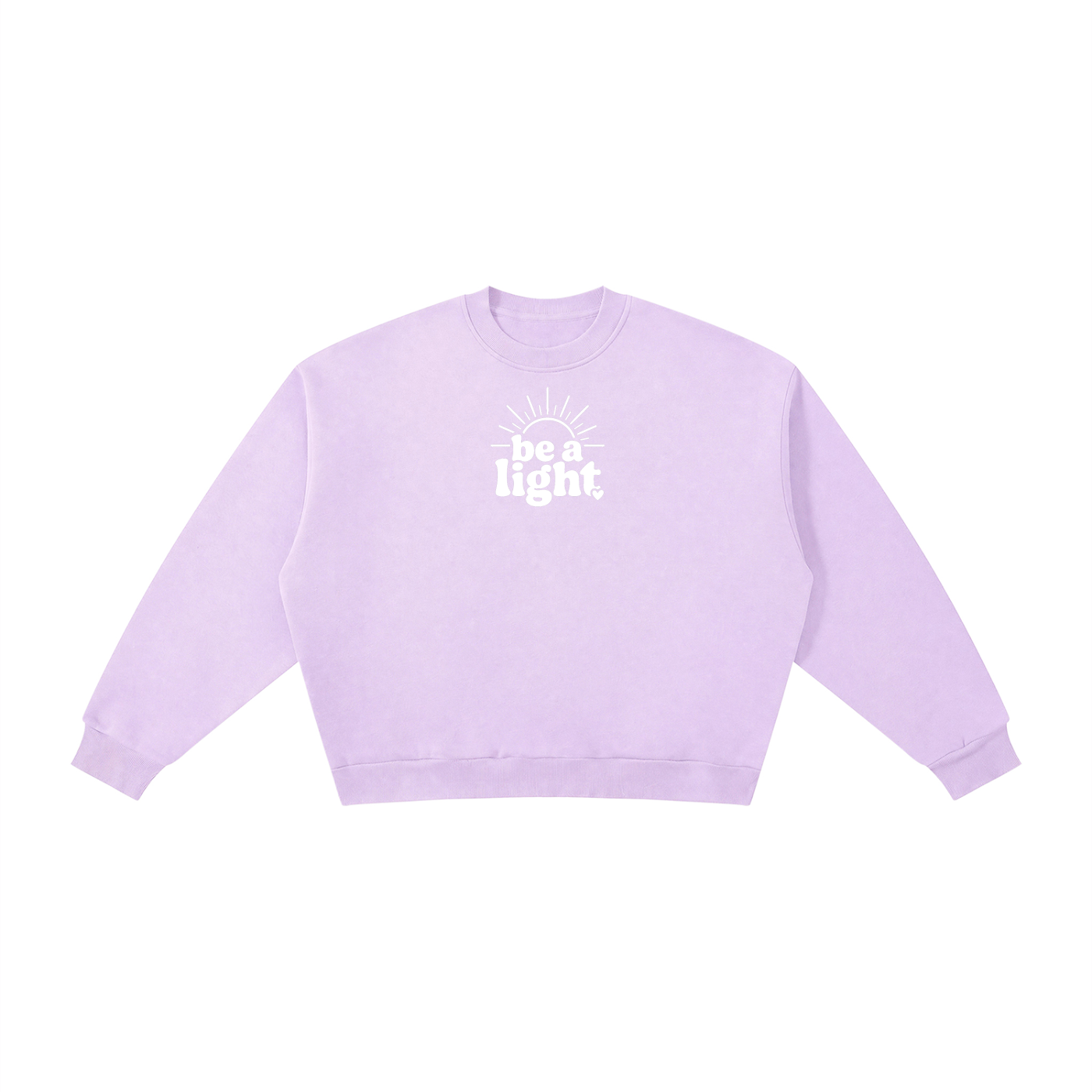 Boxy Fleece Crewneck Sweatshirt