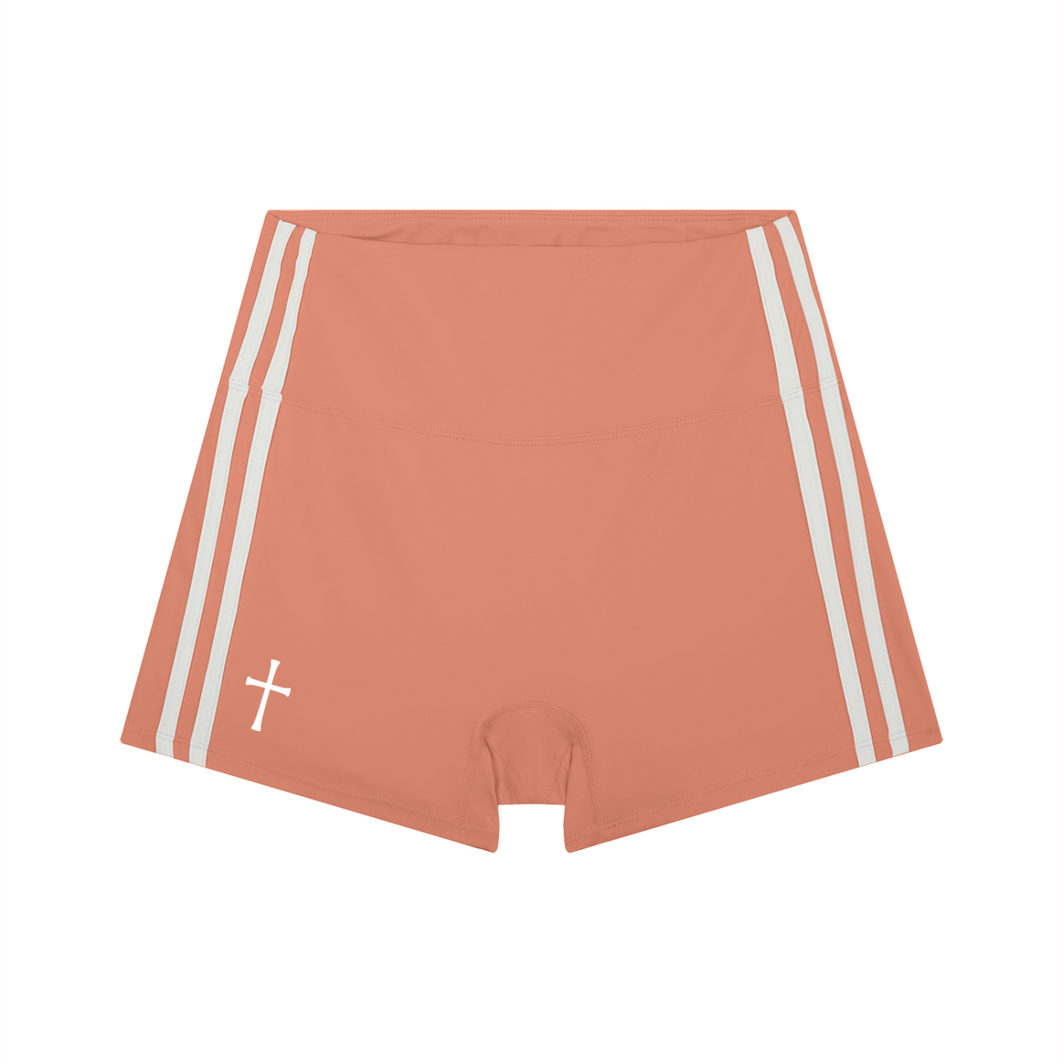 Women’s High-Waist Color Block Yoga Shorts