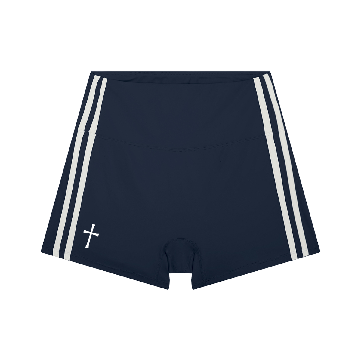 Women’s High-Waist Color Block Yoga Shorts