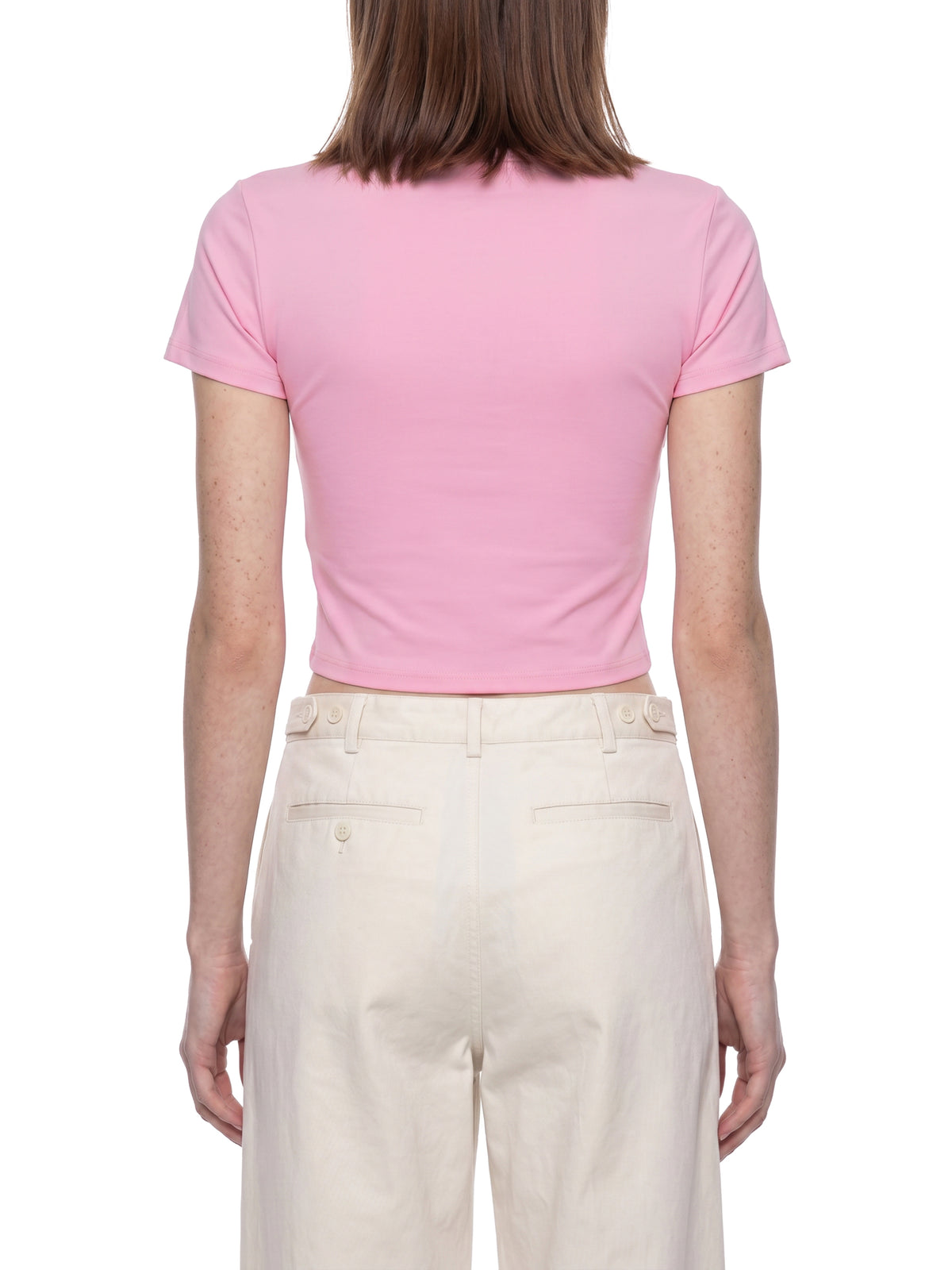 Women's Crewneck Crop T-Shirt