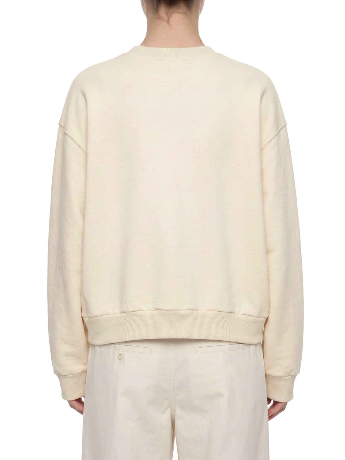 Boxy Fleece Crewneck Sweatshirt