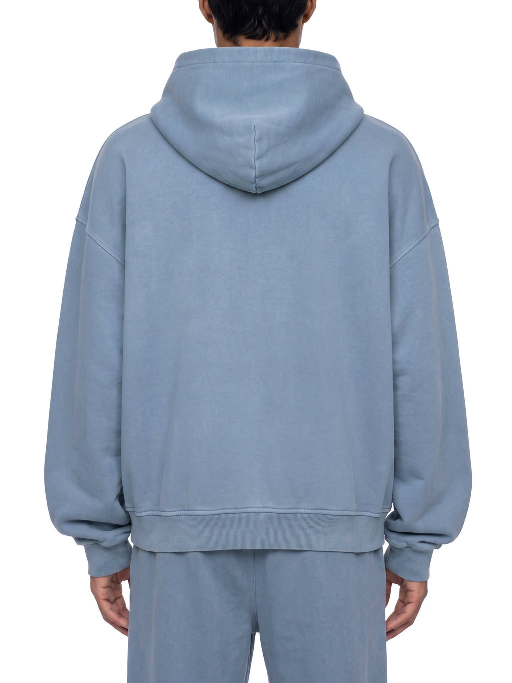 Unisex Vintage Wash Full Zip Boxy Hoodie