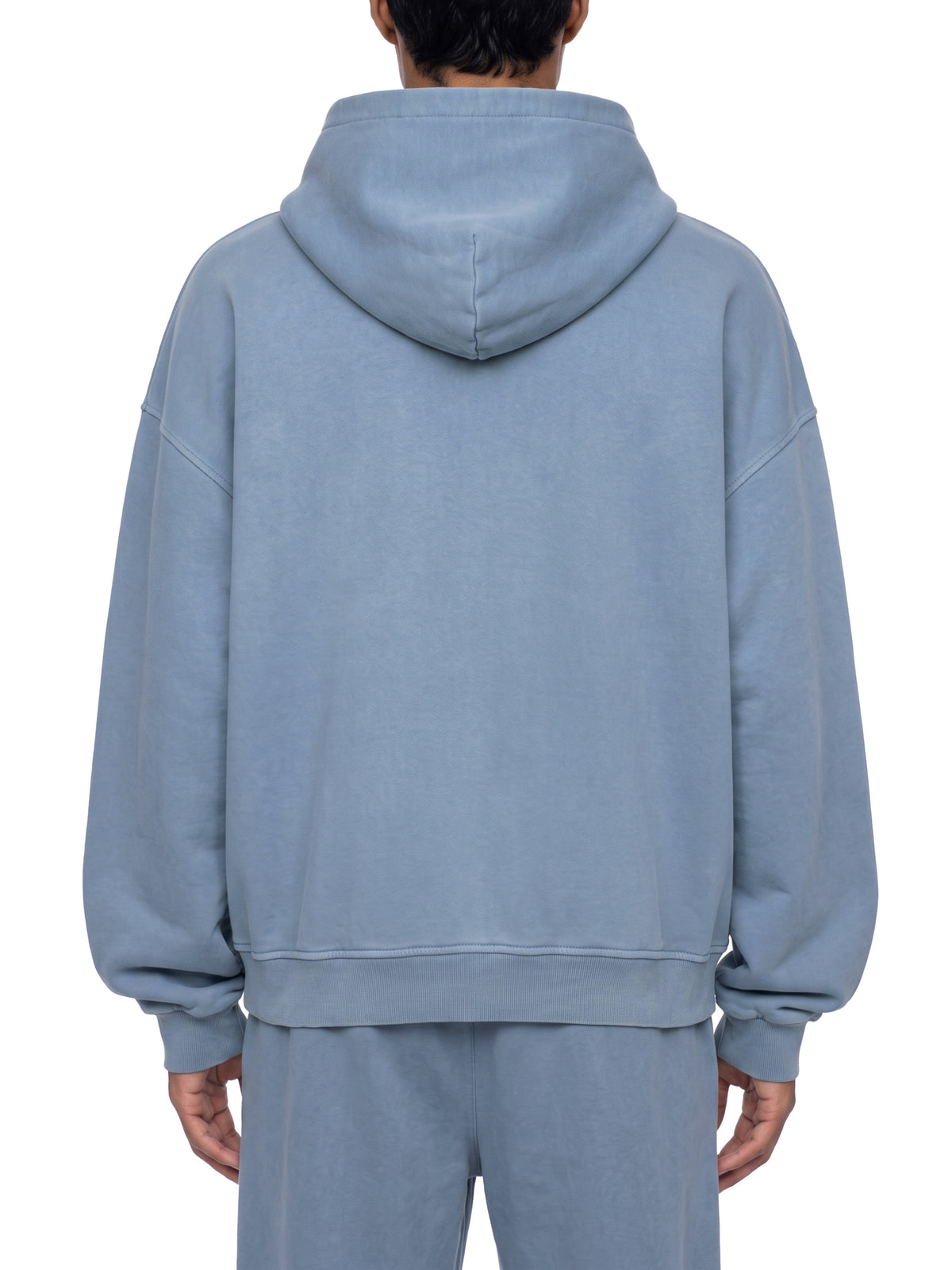 Unisex Vintage Wash Full Zip Boxy Hoodie